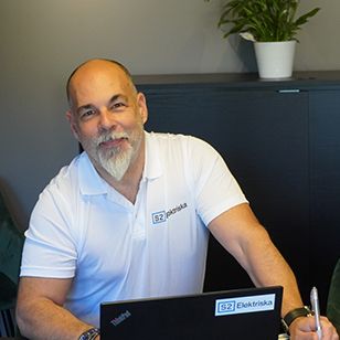 Anders Lindström, operativ chef på S2 Elektriska